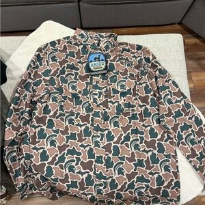 Amigo Camouflage Long Sleeve Shirt